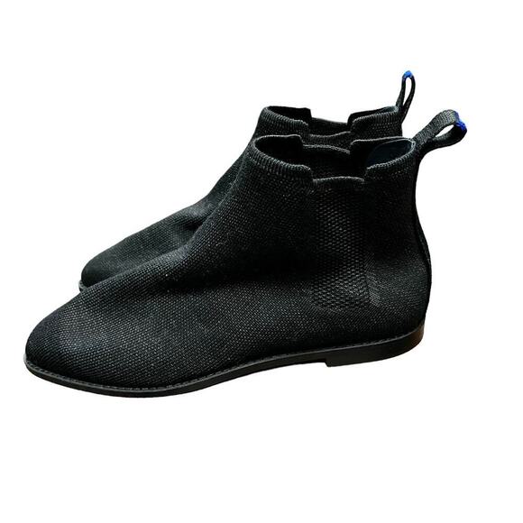 Rothy’s The Merino Ankle Boot Onyx Black - Picture 5 of 11